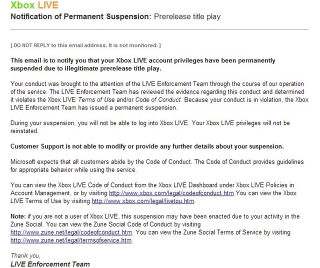 Illustration for article titled Play Halo 4 Early, Get Banned From Xbox Live. Forever.